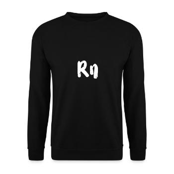 Rn - Infirmière - Sweat-shirt Unisexe - noir - Devant - Alina (178cm) & Michal (187cm)