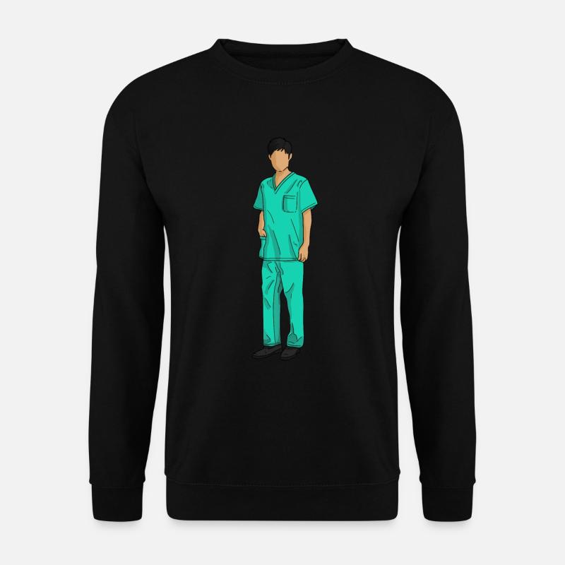 Infirmière infirmière - Sweat-shirt Unisexe - noir