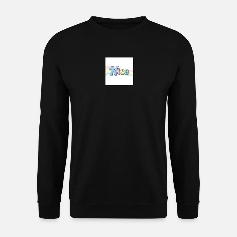 Das echte Nice Nizza Souvenir - Unisex Pullover - Schwarz