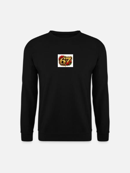Golden67 Rose Frame - Unisex Sweatshirt - black