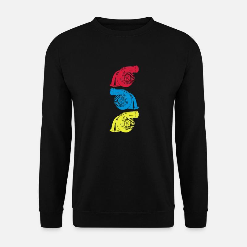 Turbo 3 er - Unisex Pullover - Schwarz
