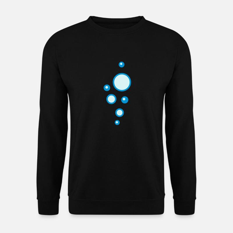 Bubbles - Unisex Sweatshirt - black