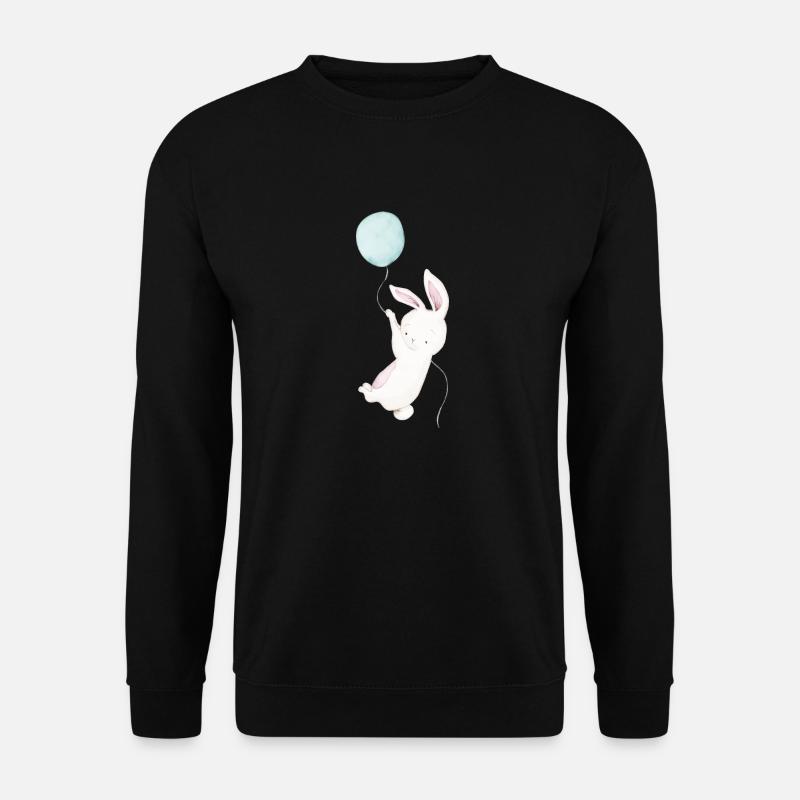 Hase - Unisex Pullover - Schwarz