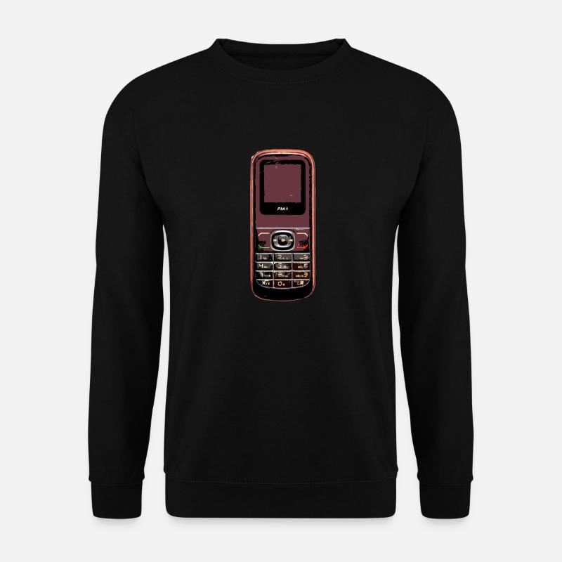 altes Handy - Unisex Pullover - Schwarz