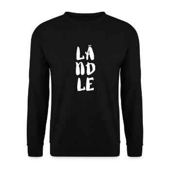 Ländle - Unisex Pullover - Schwarz - Vorne - Alina (178cm) & Michal (187cm)