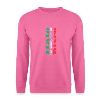T-shirt disco Sunny Italo - Sweat-shirt Unisexe - rose - Devant