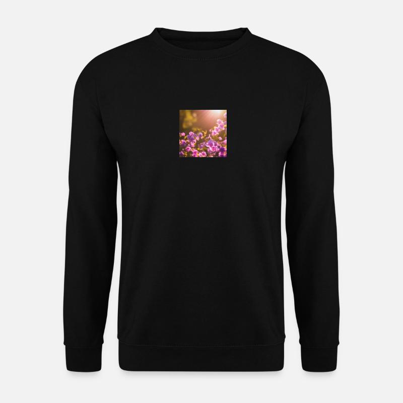 Blumen im Frühling - Unisex Pullover - Schwarz