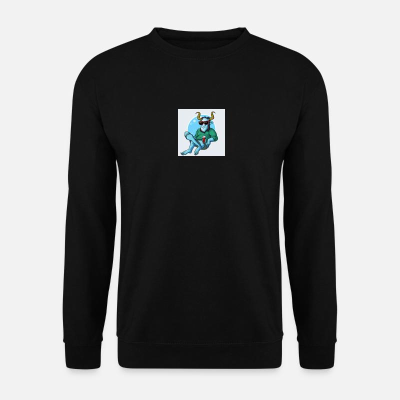 Krampus Percht Teufel 2303 - Unisex Pullover - Schwarz