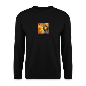 Sunflow - Unisex Pullover - Schwarz - Vorne - Alina (178cm) & Michal (187cm)