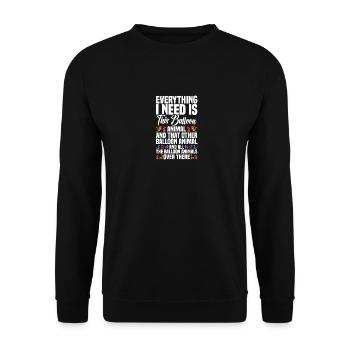 Balloon Animal Lover Balloon Twisting Kit Balloon - Unisex Pullover - Schwarz - Vorne - Alina (178cm) & Michal (187cm)