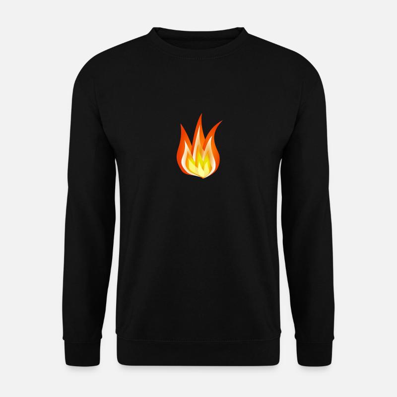 FIRE - Unisex Sweatshirt - black