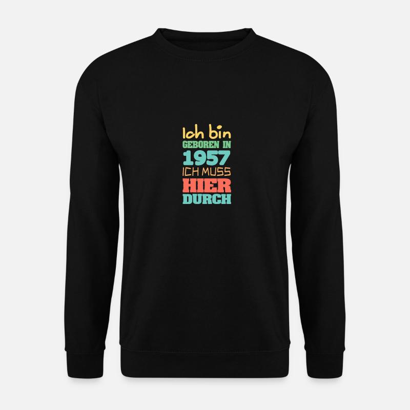 in 1957 - Unisex Pullover - Schwarz