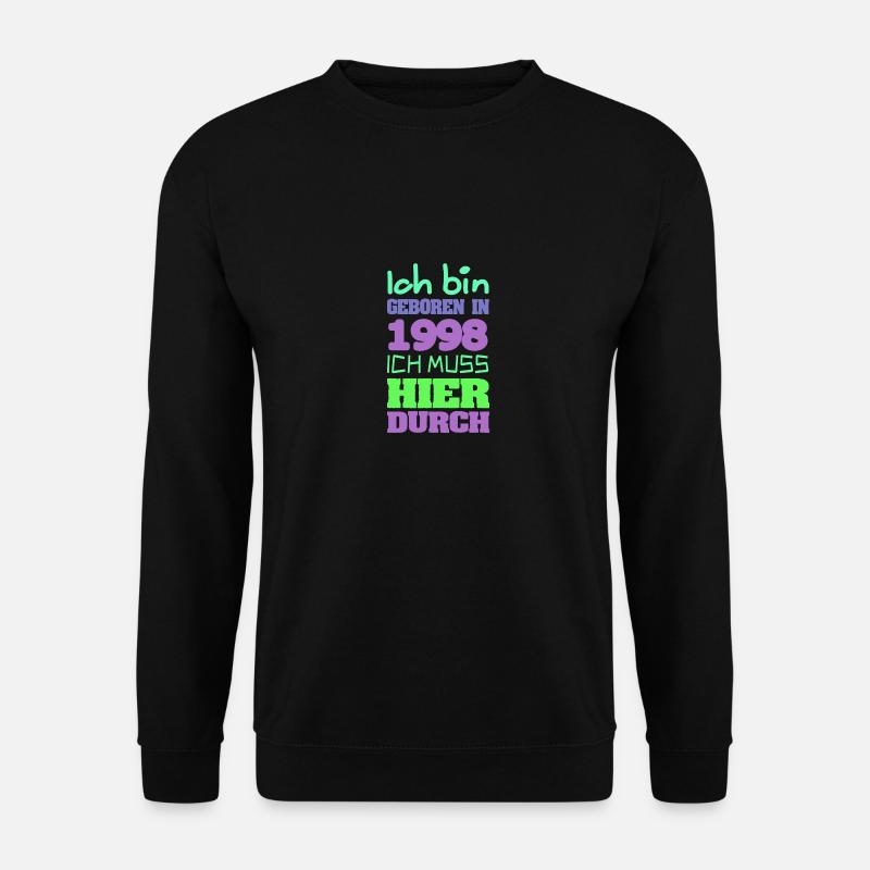 1998 - Unisex Pullover - Schwarz