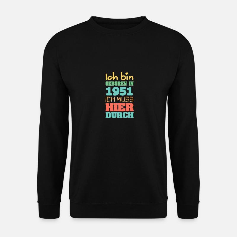 1951 - Unisex Pullover - Schwarz