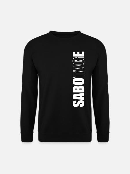 Sabotage Tag - Unisex Pullover - Schwarz
