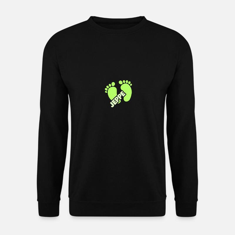 Geburt Jeppe - Unisex Pullover - Schwarz