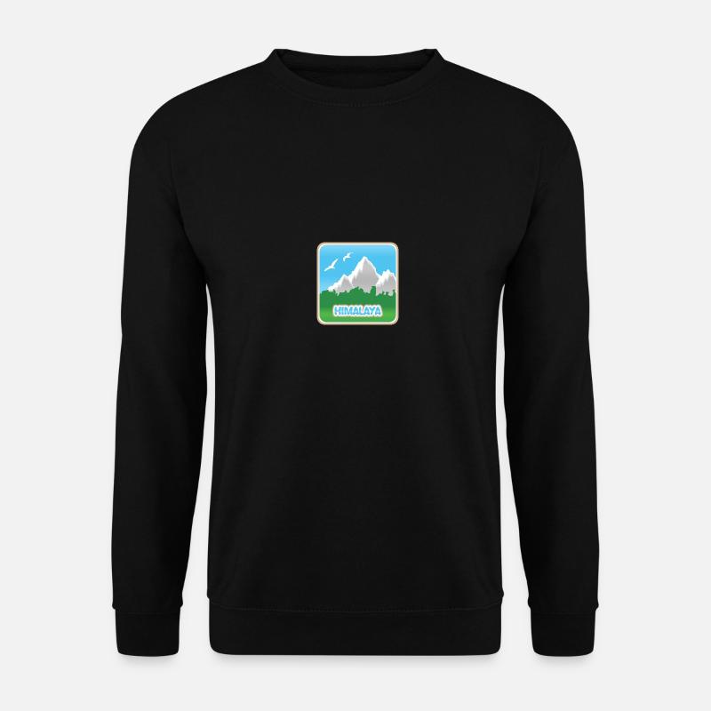 Himalaya - Unisex Pullover - Schwarz