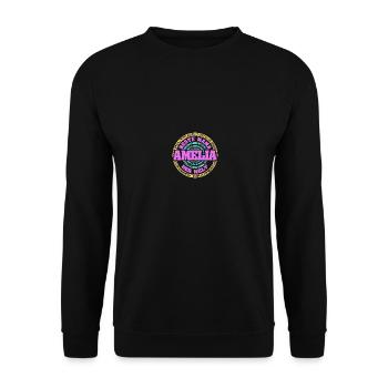 Mutter Amelia - Unisex Pullover - Schwarz - Vorne - Alina (178cm) & Michal (187cm)