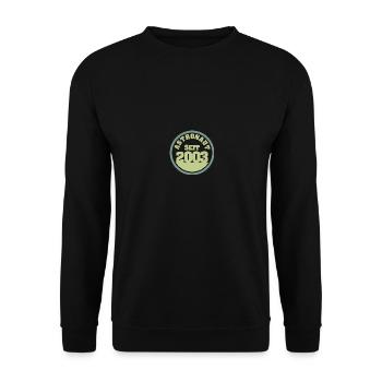 2003 - Unisex Pullover - Schwarz - Vorne - Alina (178cm) & Michal (187cm)