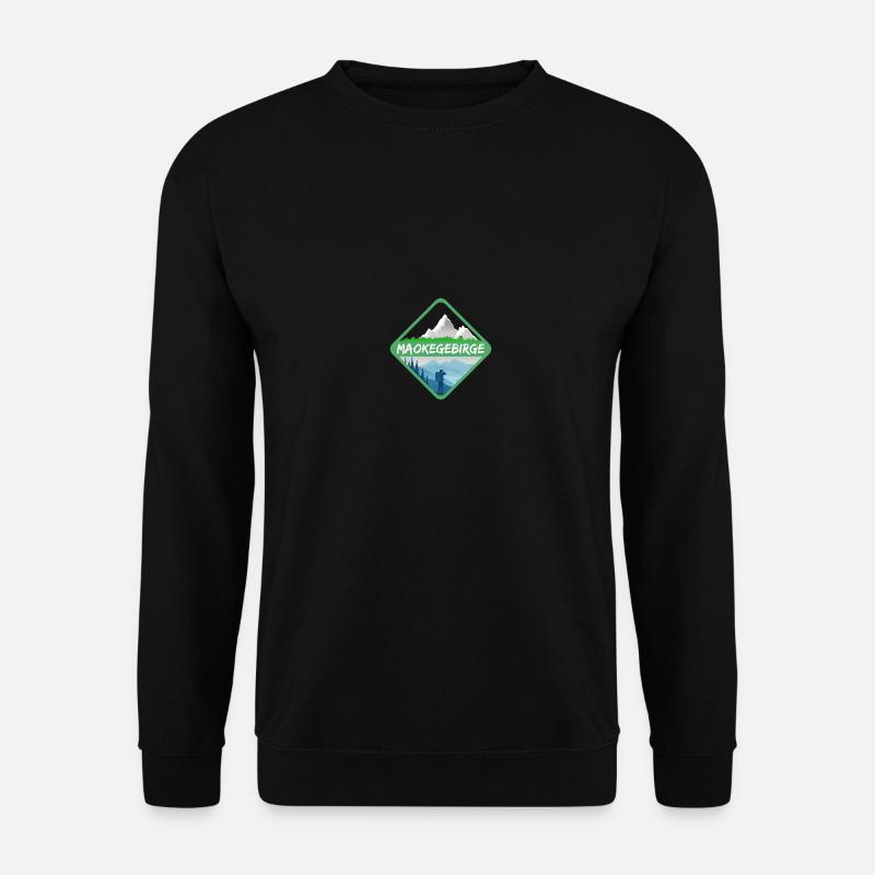 Nature Maoke Mountains - Unisex Sweatshirt - black