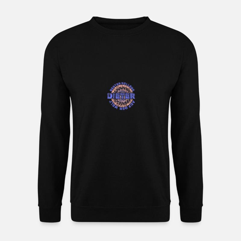 Vorname Dieter - Unisex Pullover - Schwarz