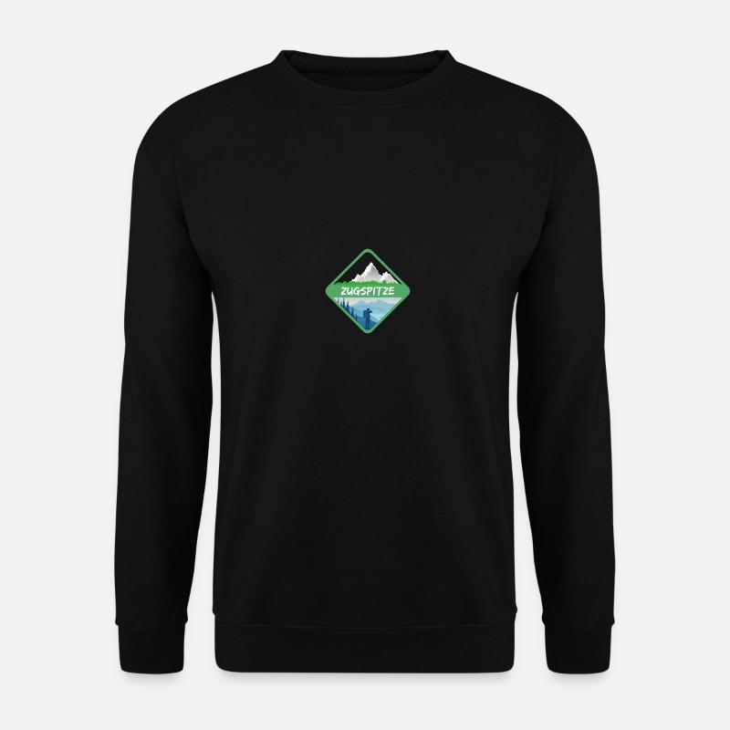 Natur Zugspitze - Unisex Pullover - Schwarz
