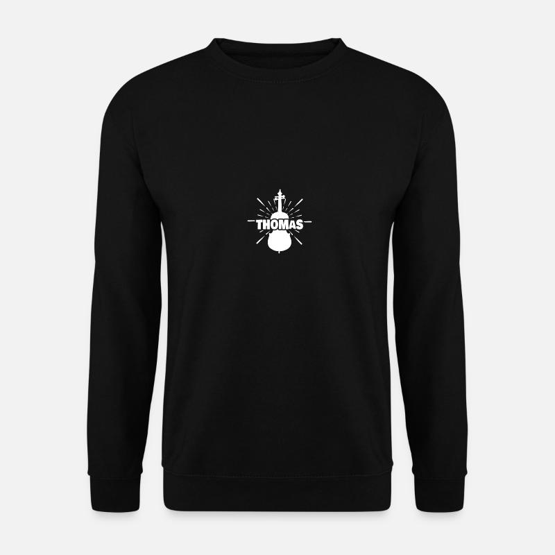 First name Thomas - Unisex Sweatshirt - black