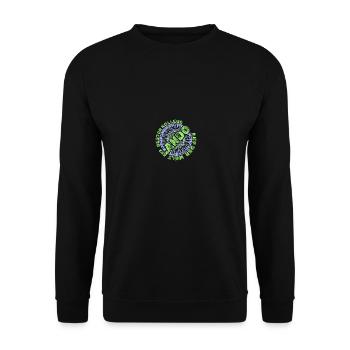 Employee Lando - Unisex Sweatshirt - black - Front - Alina (178cm) & Michal (187cm)