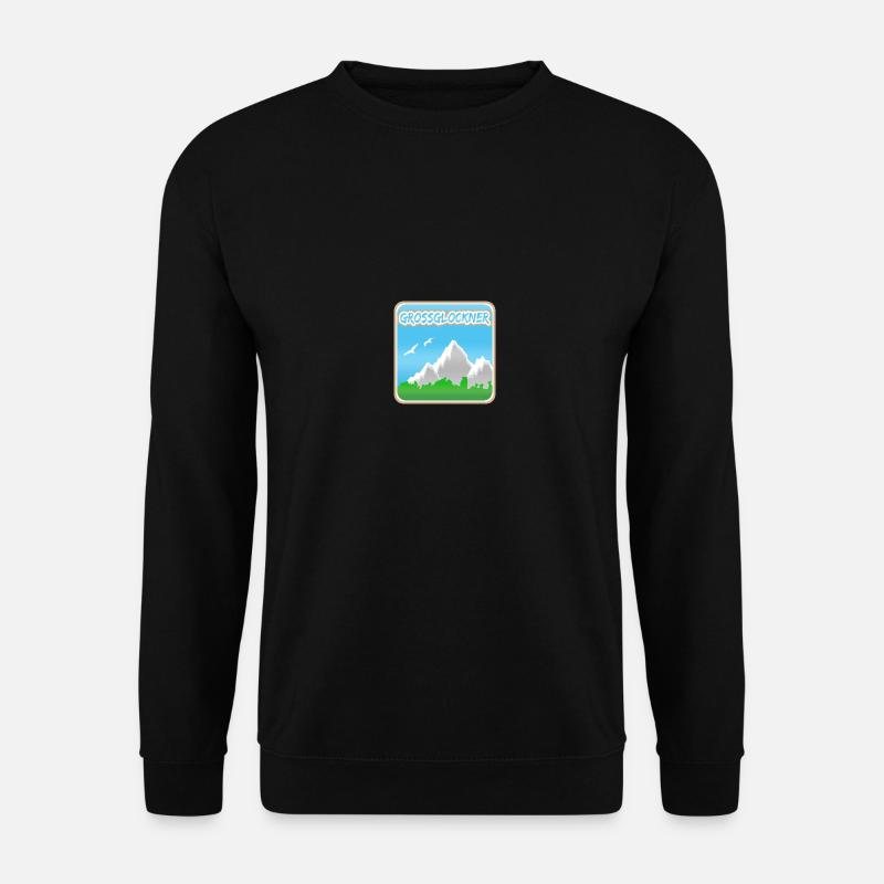 Bergsteigen Grossglockner - Unisex Pullover - Schwarz