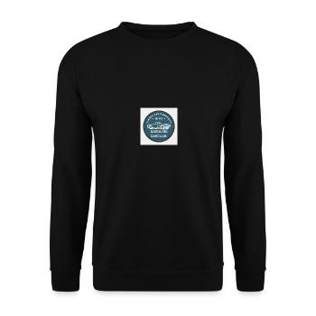 EST 1989 - Unisex Pullover - Schwarz - Vorne - Alina (178cm) & Michal (187cm)