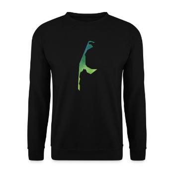 sylt - Unisex Sweatshirt - black - Front - Alina (178cm) & Michal (187cm)