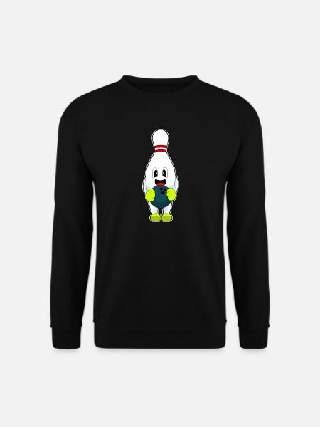 Bowling Bowling Ball Pin - Unisex Sweatshirt - black