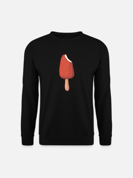 Eis Speiseeis Eiskrem Eiscreme Kugeleis Eisbecher - Unisex Pullover - Schwarz