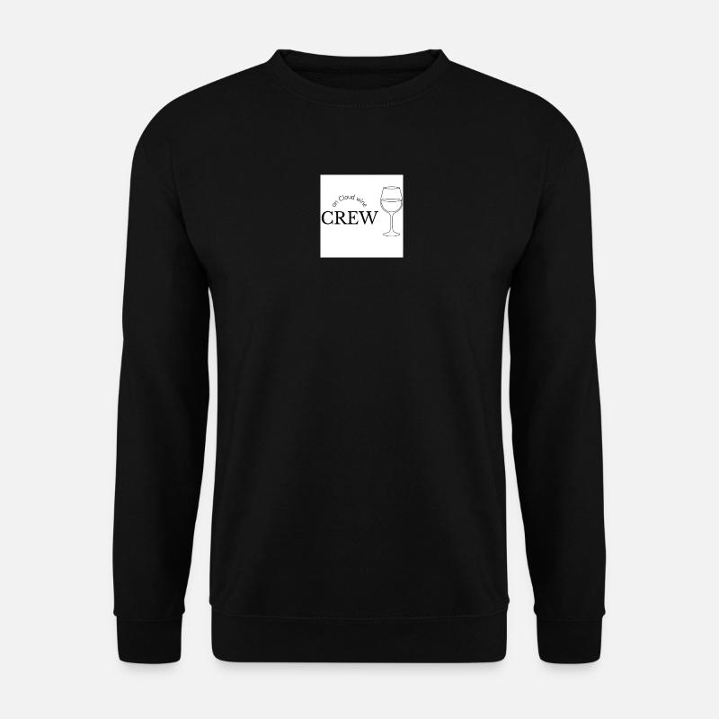 Crew_on_Cloud_Wine - Unisex Sweatshirt - black