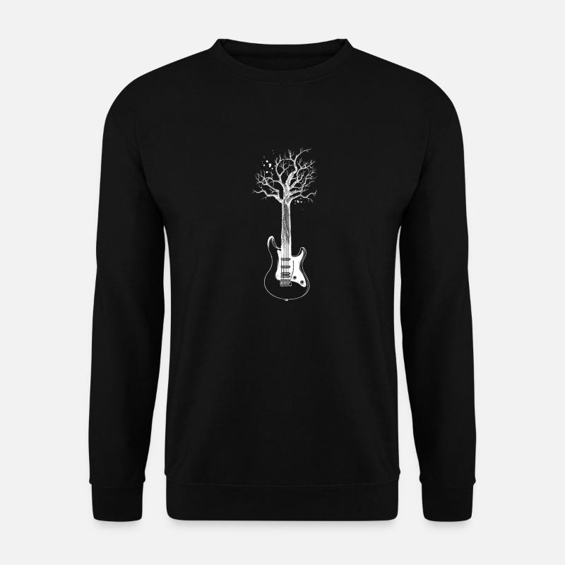 guitare - Sweat-shirt Unisexe - noir