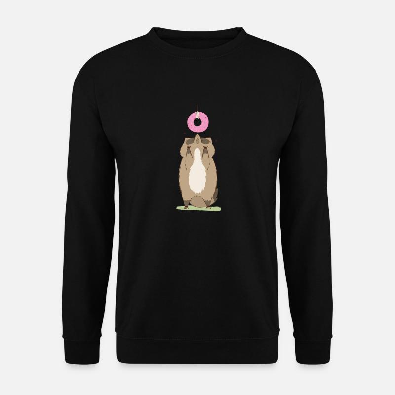 Doughnut Tanuki - Unisex Sweatshirt - black