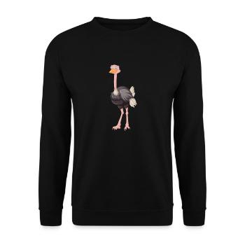 Safari Zoo Animal Safari Zoo - Sweat-shirt Unisexe - noir - Devant - Alina (178cm) & Michal (187cm)