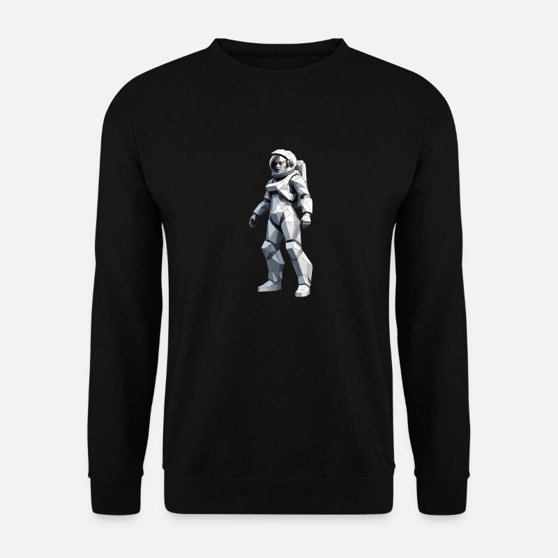 Astronaut - Profession Design Sticker - Unisex Sweatshirt - black