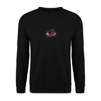 Taekwondo - Sweat-shirt Unisexe - noir - Devant - Alina (178cm) & Michal (187cm)
