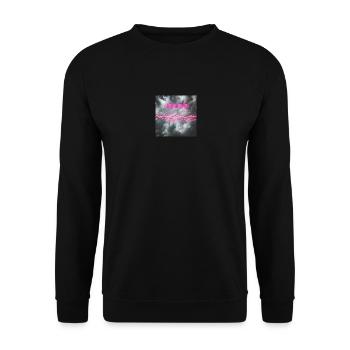 Designespreader - Unisex Sweatshirt - black - Front - Alina (178cm) & Michal (187cm)