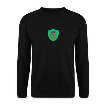 Bouclier du lion - Sweat-shirt Unisexe - noir - Devant - Alina (178cm) & Michal (187cm)