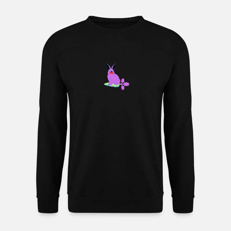 Kaninchen - Unisex Pullover - Schwarz