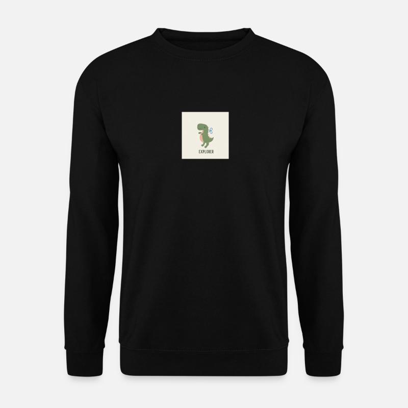 Little Explorer / Dinosaurier / Trex - Unisex Pullover - Schwarz