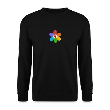 Coccinelle - Sweat-shirt Unisexe - noir - Devant - Alina (178cm) & Michal (187cm)
