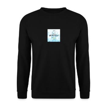 WAVE31 Vêtements Robes Vetements - Sweat-shirt Unisexe - noir - Devant - Alina (178cm) & Michal (187cm)