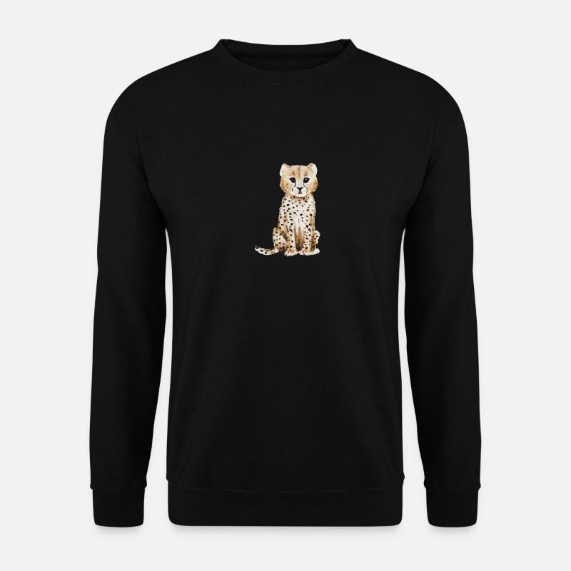 guepard T-Shirt - Unisex Pullover - Schwarz