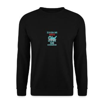 Le meilleur patron | Cadeau d’équipe pour le travail de boss - Sweat-shirt Unisexe - noir - Devant - Alina (178cm) & Michal (187cm)
