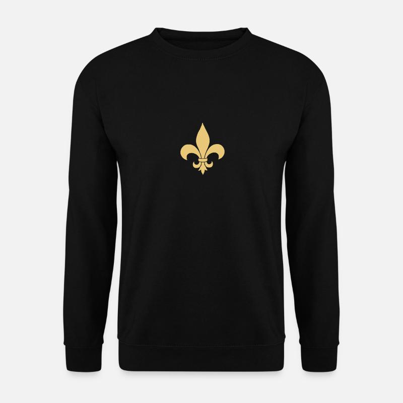 Fleur de lis - Unisex Pullover - Schwarz