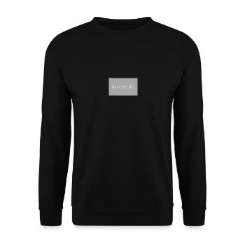 platinum Brand Clothing& Acessories - Unisex Sweatshirt - black - Front - Alina (178cm) & Michal (187cm)