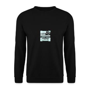 Nelly comme prénom de fille - Sweat-shirt Unisexe - noir - Devant - Alina (178cm) & Michal (187cm)